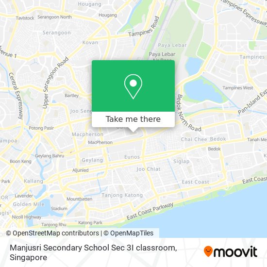 Manjusri Secondary School Sec 3I classroom map