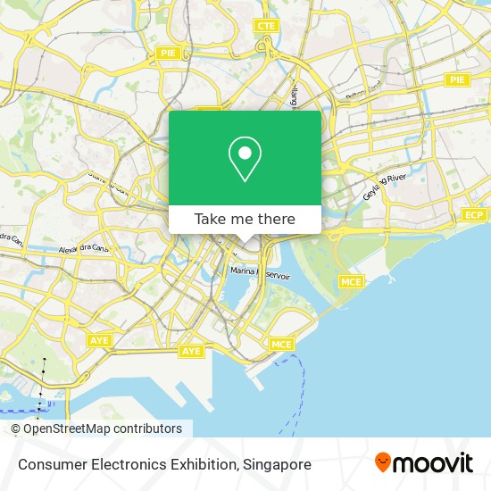 Consumer Electronics Exhibition地图