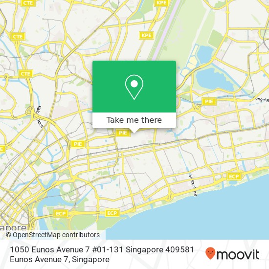 1050 Eunos Avenue 7 #01-131 Singapore 409581 Eunos Avenue 7地图