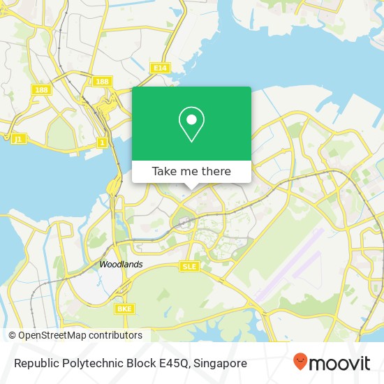 Republic Polytechnic Block E45Q map
