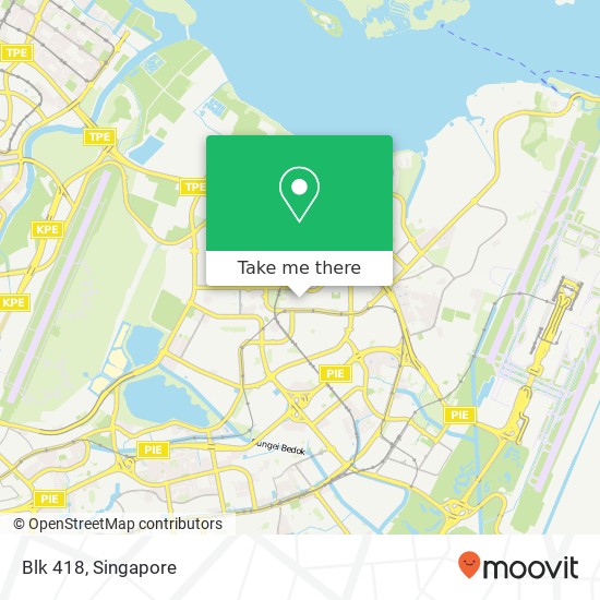 Blk 418 map