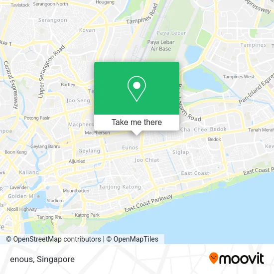 enous map