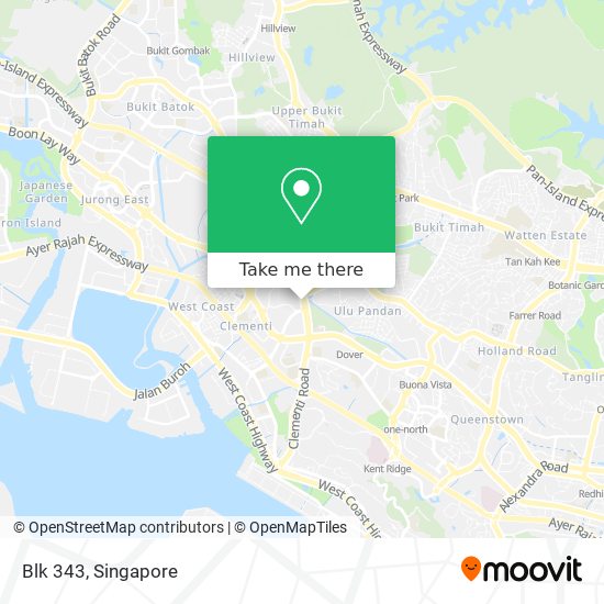 Blk 343 map