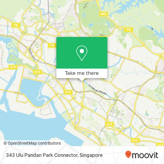 343 Ulu Pandan Park Connector地图