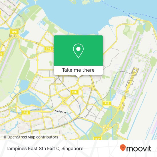 Tampines East Stn Exit C map