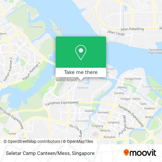 Seletar Camp Canteen/Mess map