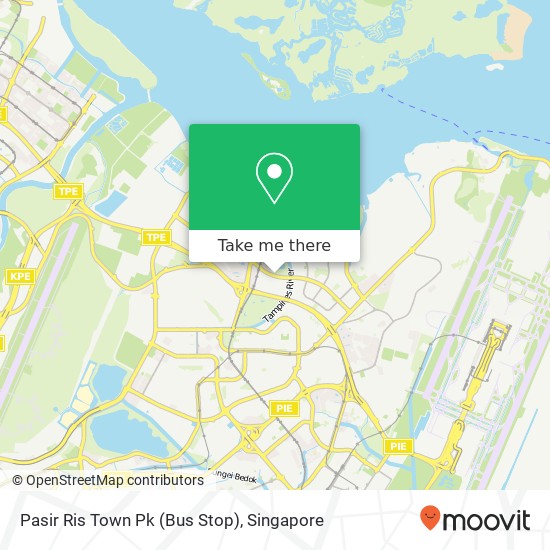 Pasir Ris Town Pk (Bus Stop)地图