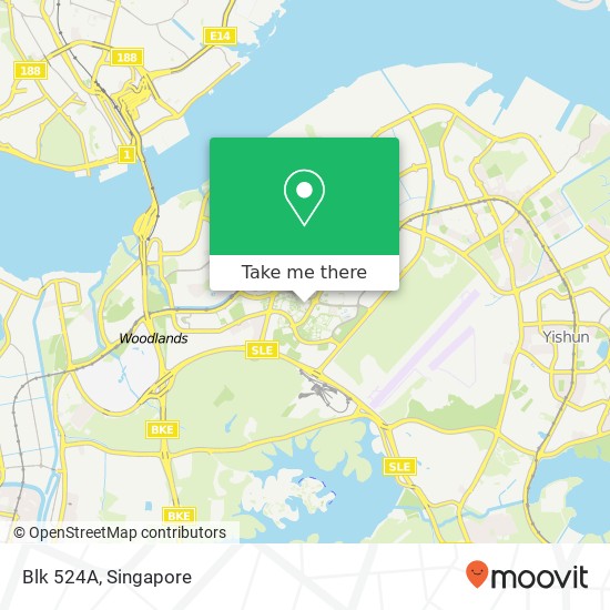 Blk 524A map