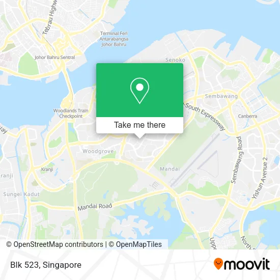 Blk 523地图