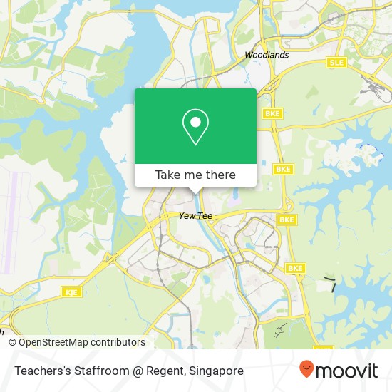 Teachers's Staffroom @ Regent map