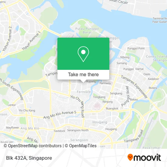 Blk 432A map