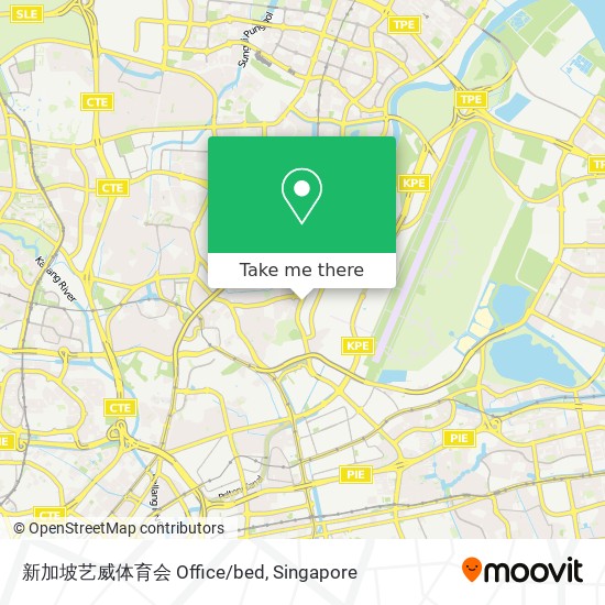 新加坡艺威体育会 Office/bed map