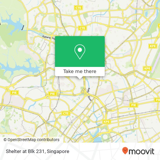 Shelter at Blk 231 map