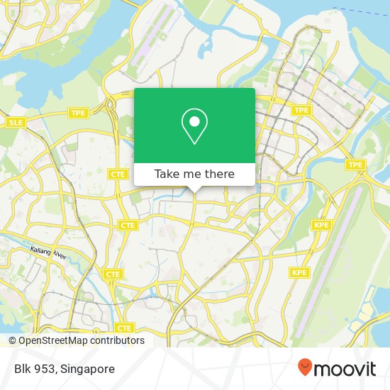 Blk 953 map