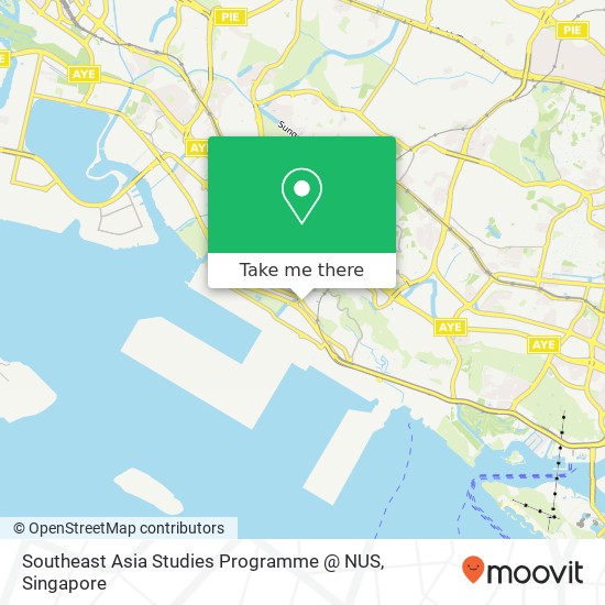 Southeast Asia Studies Programme @ NUS map