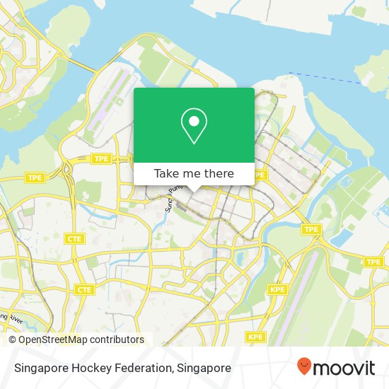 Singapore Hockey Federation map