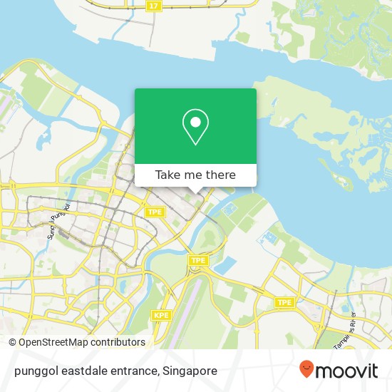 punggol eastdale entrance map