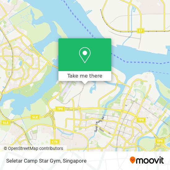 Seletar Camp Star Gym map
