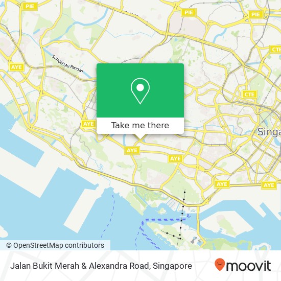 Jalan Bukit Merah & Alexandra Road map