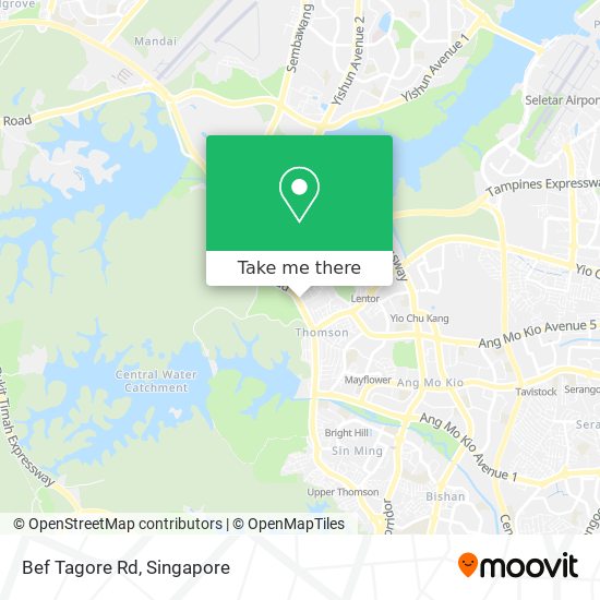 Bef Tagore Rd map