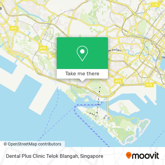 Dental Plus Clinic Telok Blangah地图