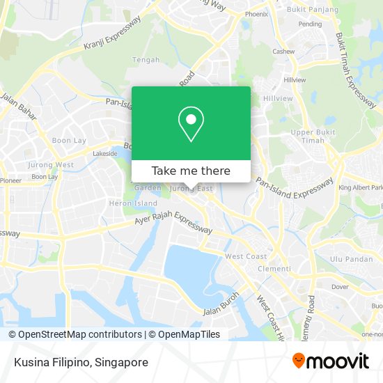 Kusina Filipino map