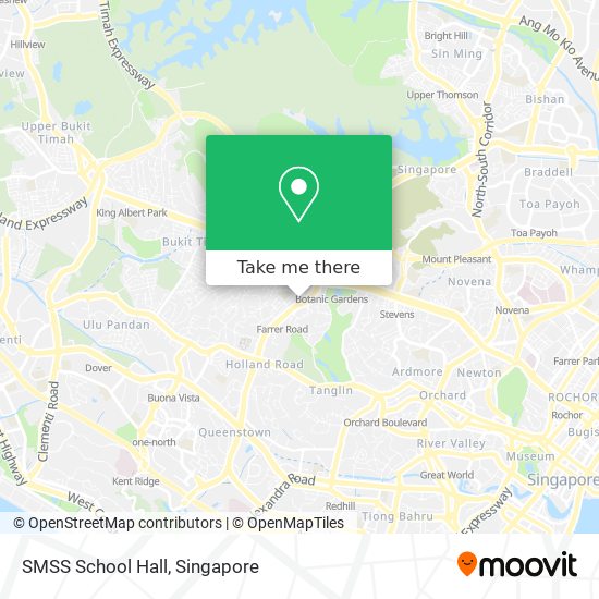 SMSS School Hall map