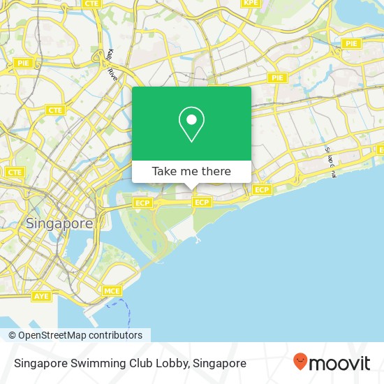 Singapore Swimming Club Lobby map