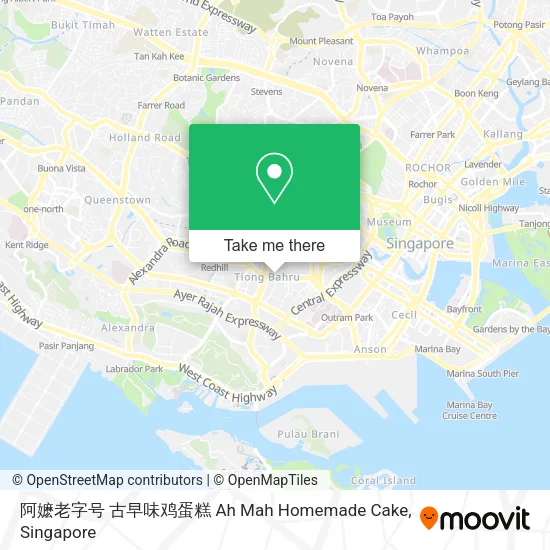 阿嬷老字号 古早味鸡蛋糕 Ah Mah Homemade Cake map
