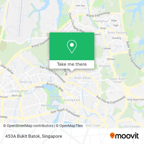 453A Bukit Batok map