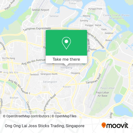 Ong Ong Lai Joss Sticks Trading map
