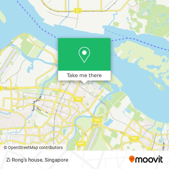 Zi Rong's house map