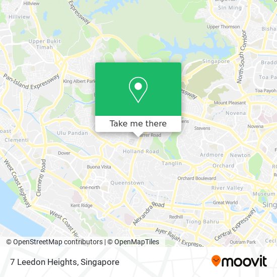 7 Leedon Heights map