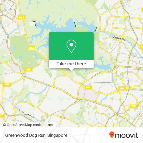 Greenwood Dog Run地图