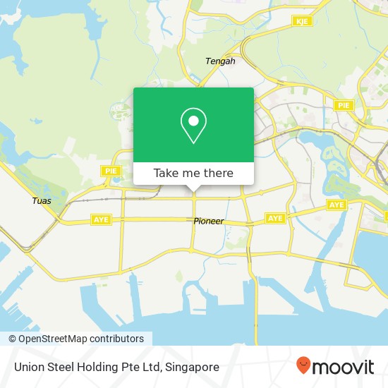 Union Steel Holding Pte Ltd map