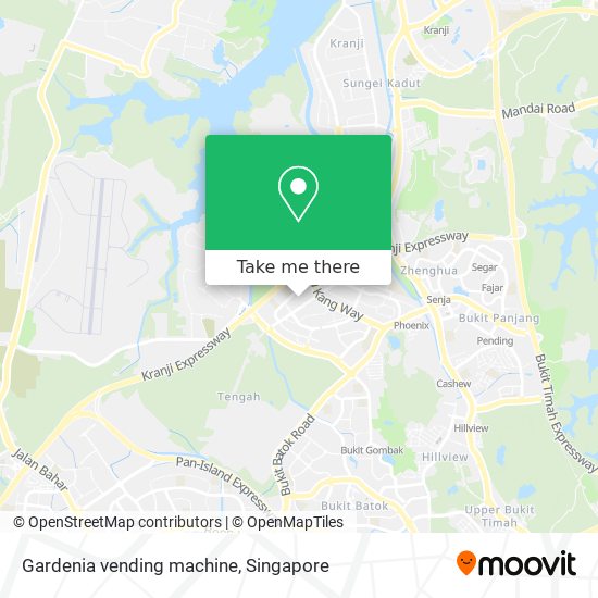 Gardenia vending machine地图
