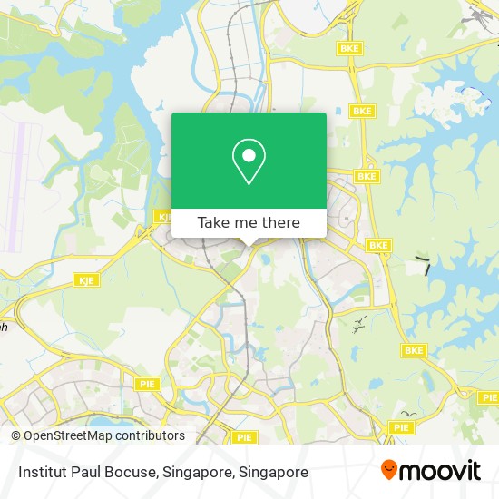 Institut Paul Bocuse, Singapore map