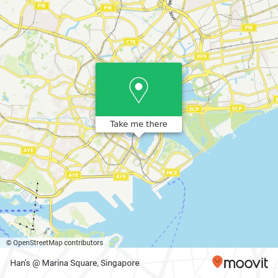 Han's @ Marina Square map