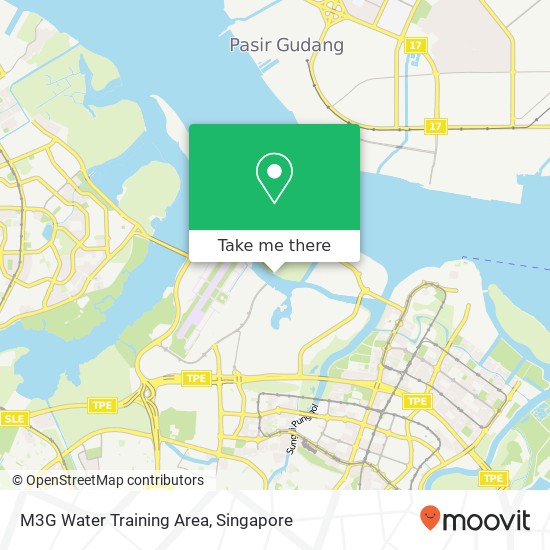 M3G Water Training Area map