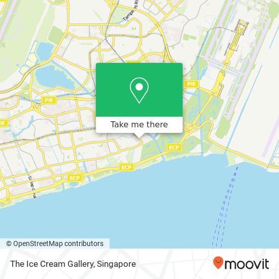 The Ice Cream Gallery map