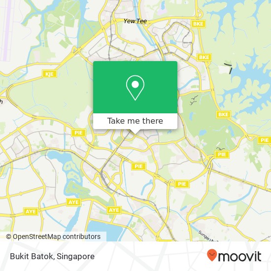 Bukit Batok map