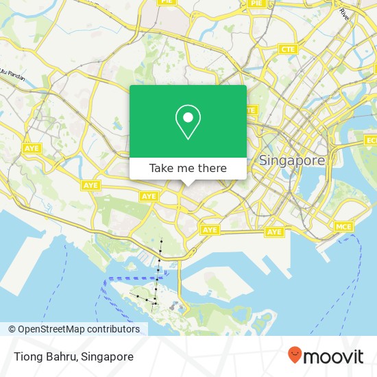 Tiong Bahru map