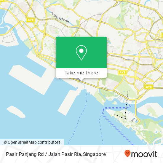 Pasir Panjang Rd / Jalan Pasir Ria map