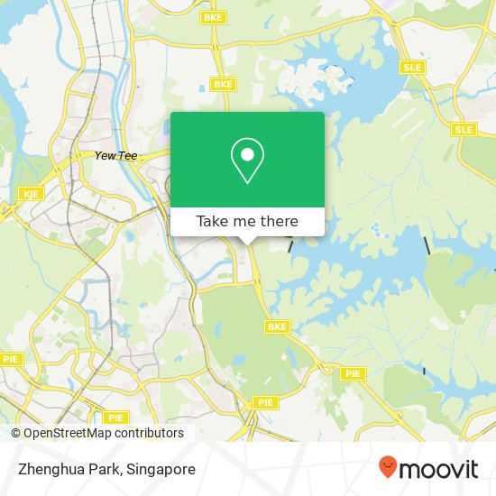 Zhenghua Park map