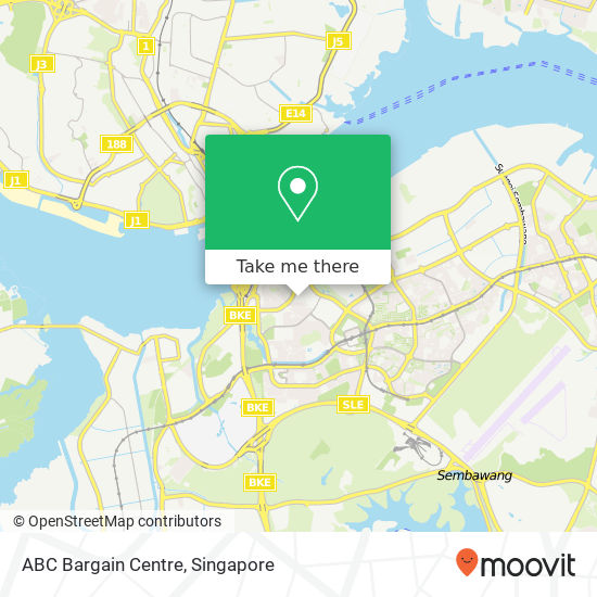 ABC Bargain Centre map