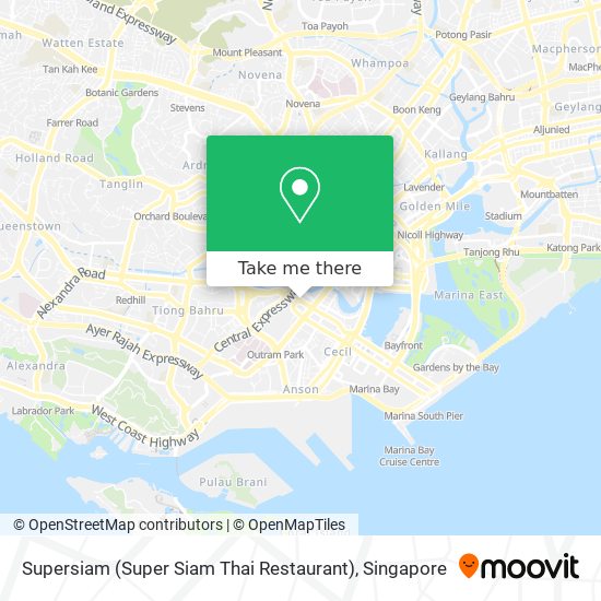 Supersiam (Super Siam Thai Restaurant) map