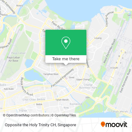Opposite the Holy Trinity CH map