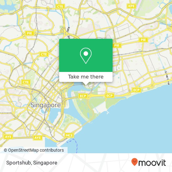 Sportshub map