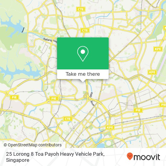 25 Lorong 8 Toa Payoh Heavy Vehicle Park map