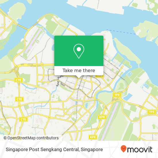 Singapore Post Sengkang Central地图